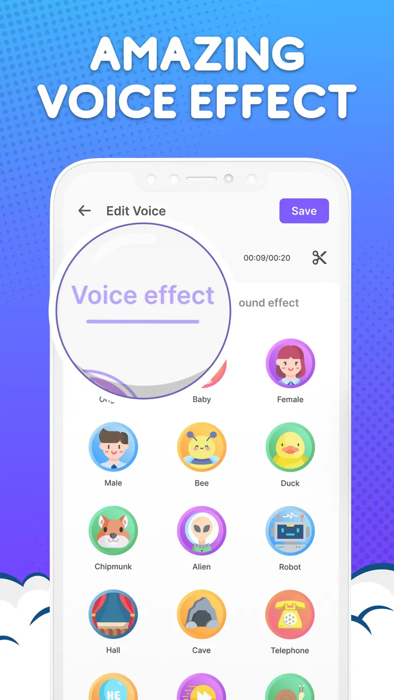 Voice Changer by Sound Effects screenshot 2