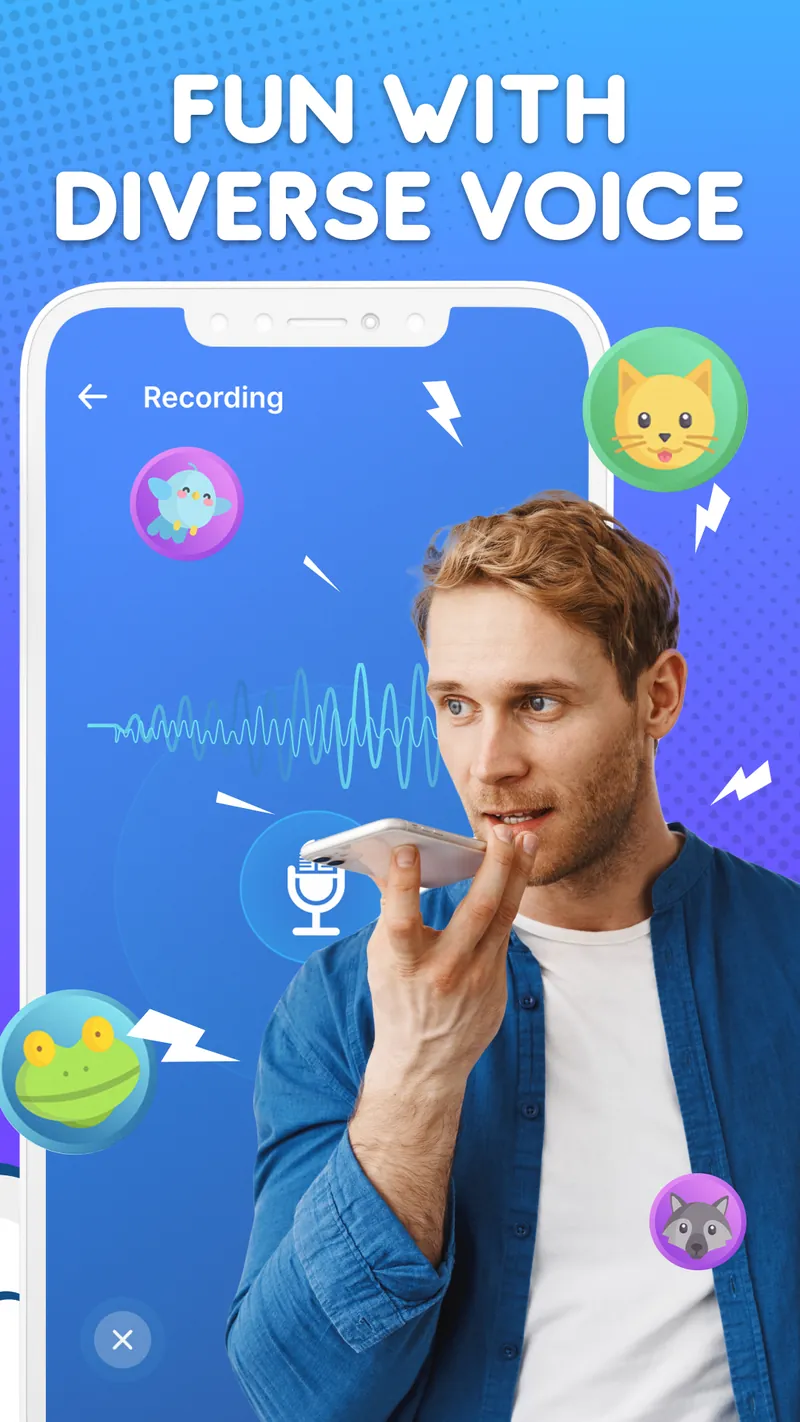 Voice Changer by Sound Effects screenshot 4