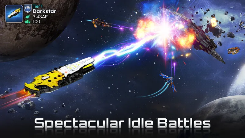 Darkstar - IDLE RPG screenshot 1