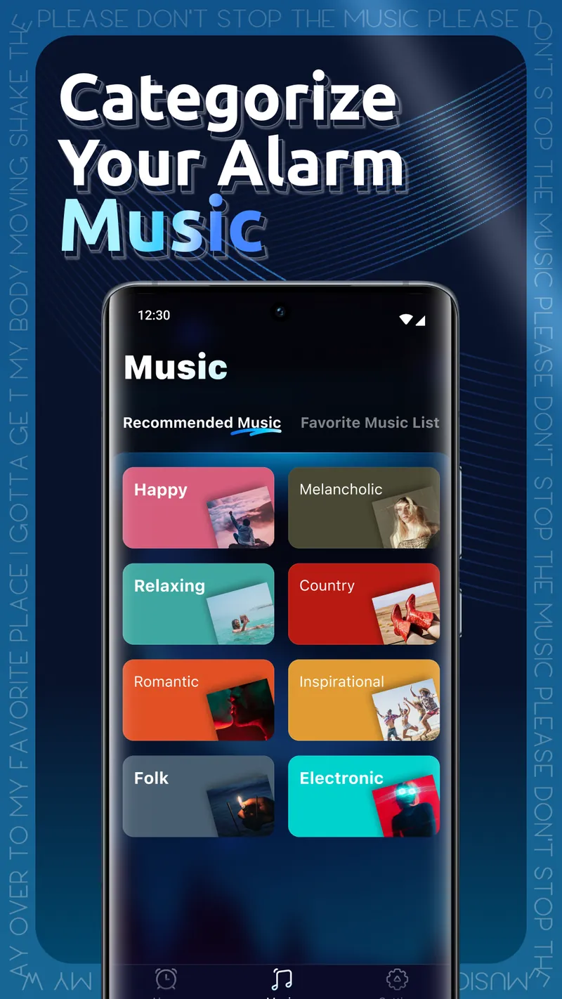 Geta Alarm Music Player screenshot 2