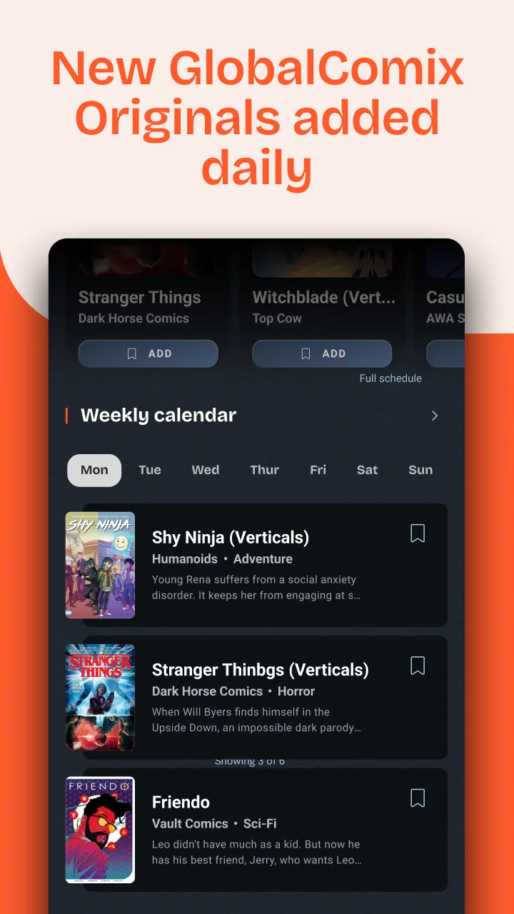 GlobalComix: The Comics App screenshot 3