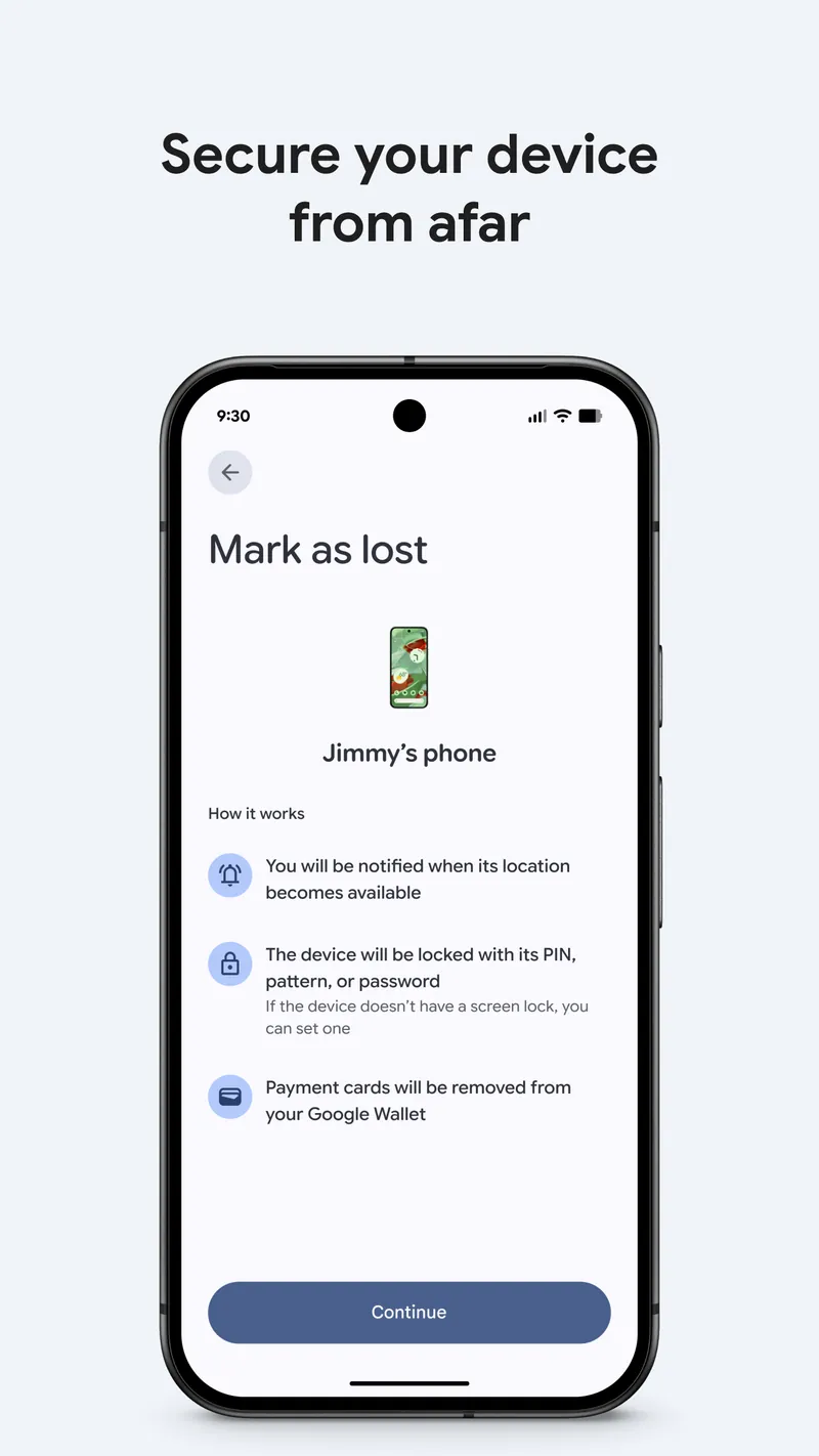 Google’s Find Hub screenshot 3