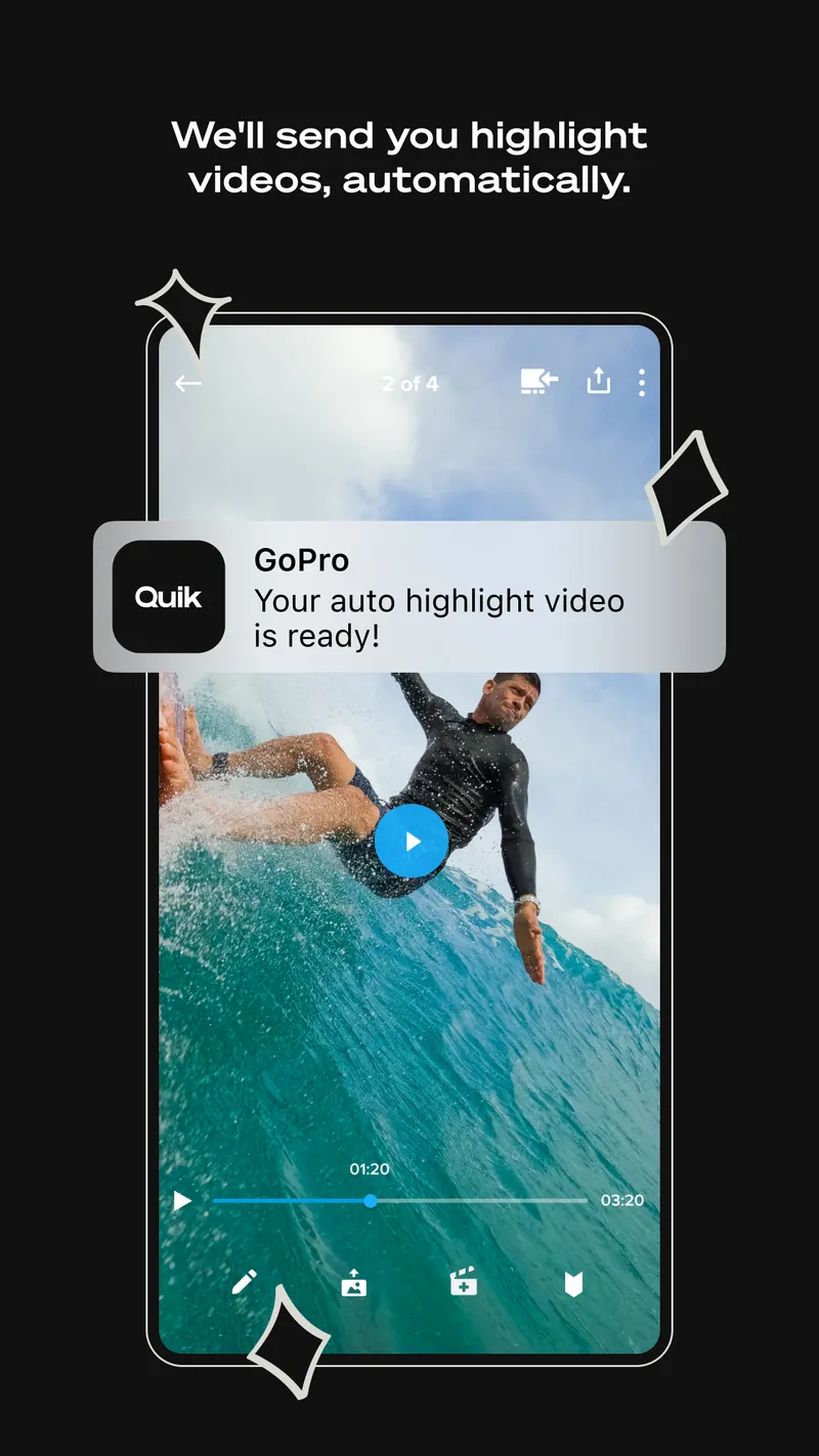 GoPro Quik: Video Editor screenshot 2