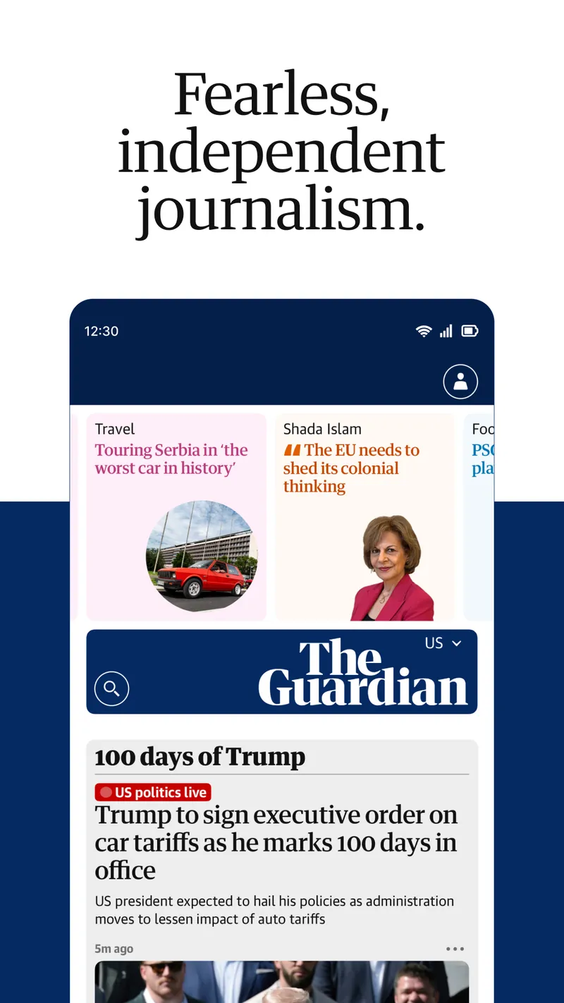 The Guardian - US & World News screenshot 1