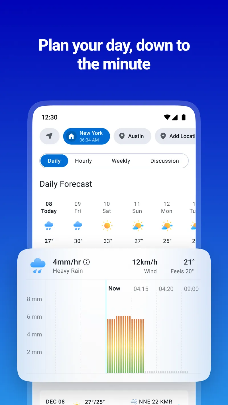 1Weather Forecasts & Radar screenshot 3