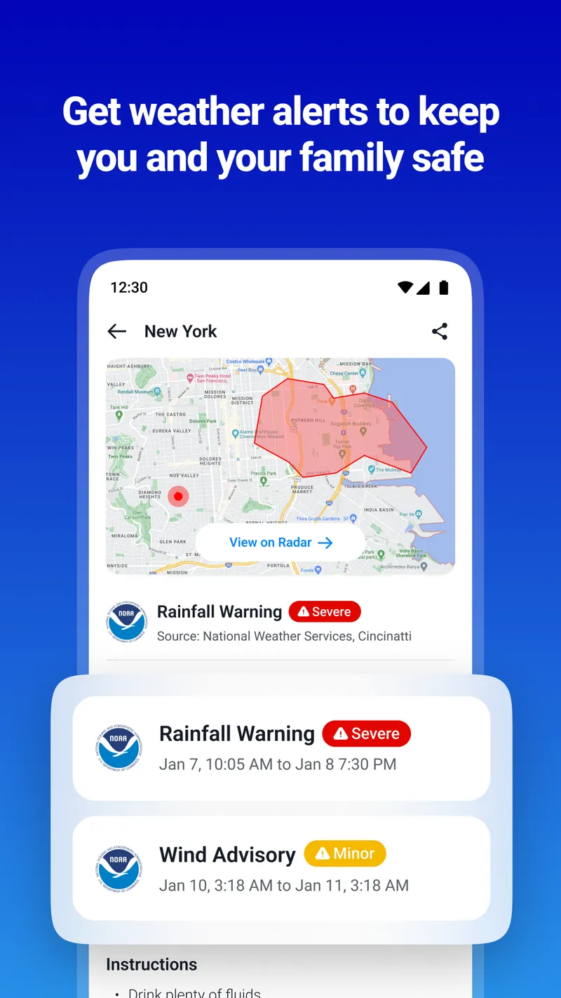 1Weather Forecasts & Radar screenshot 4