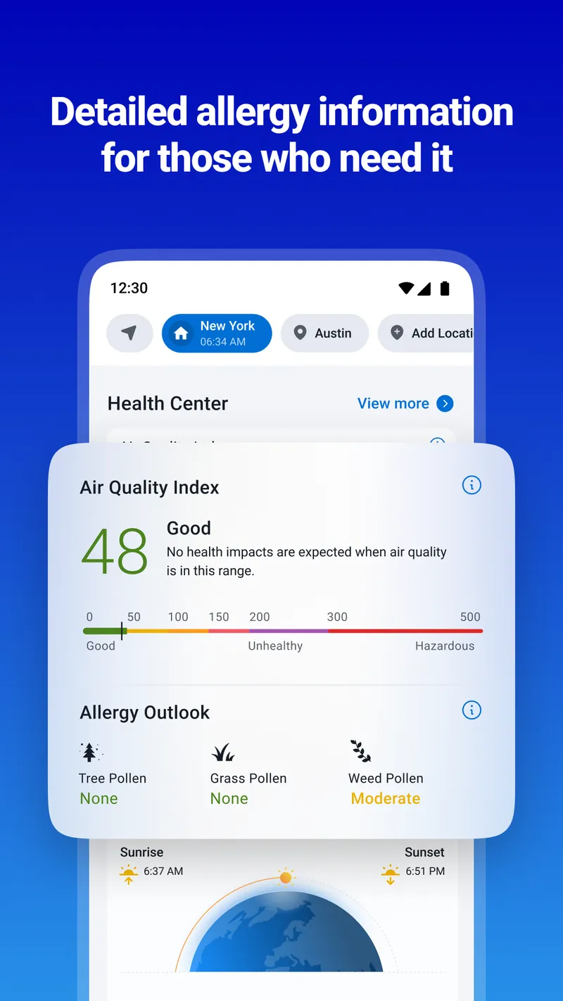 1Weather Forecasts & Radar screenshot 5