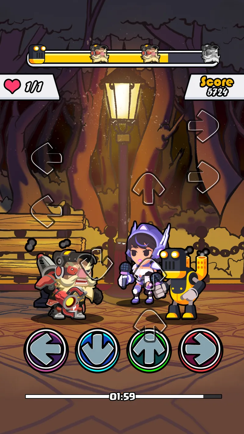 Beat Battle Full Mod Fight screenshot 1