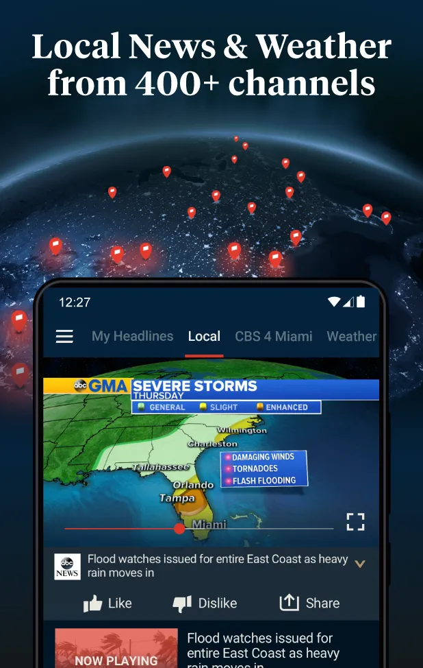 Haystack News: Local TV News screenshot 1