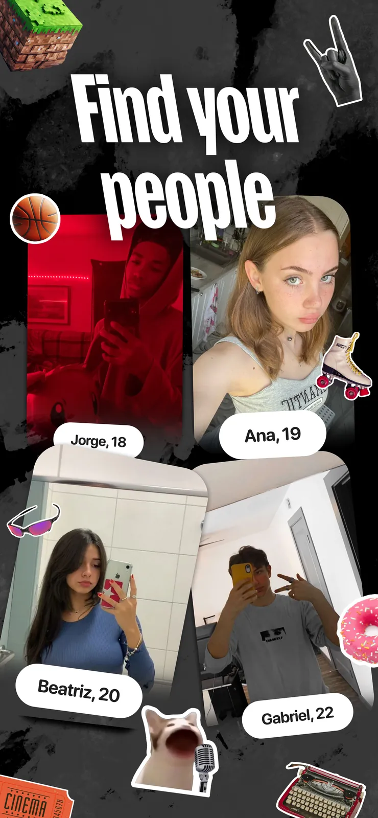 purp - Make new friends screenshot 1