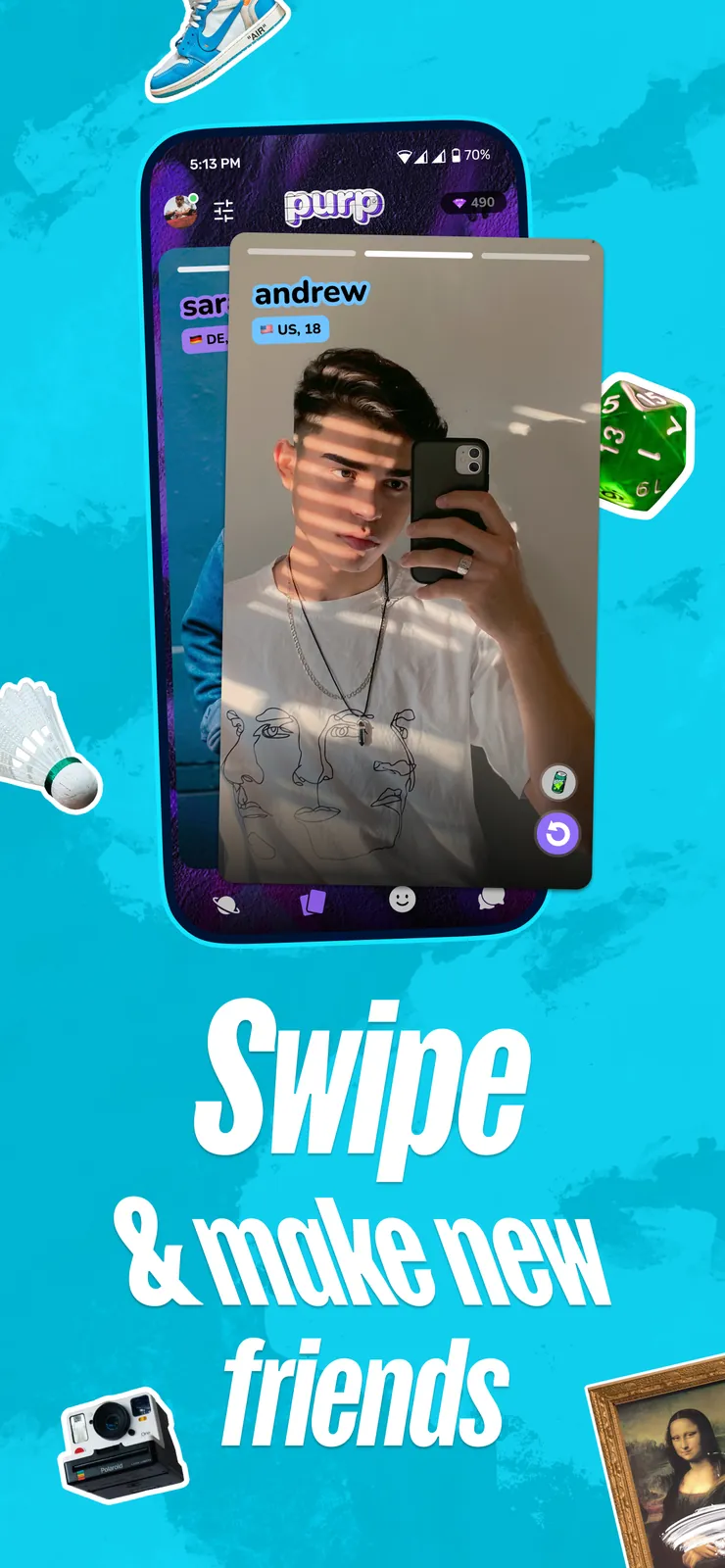 purp - Make new friends screenshot 2