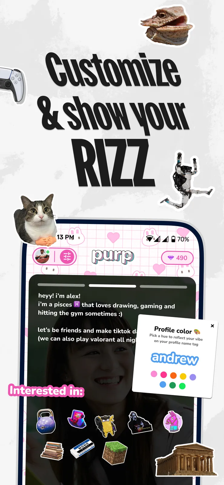 purp - Make new friends screenshot 3