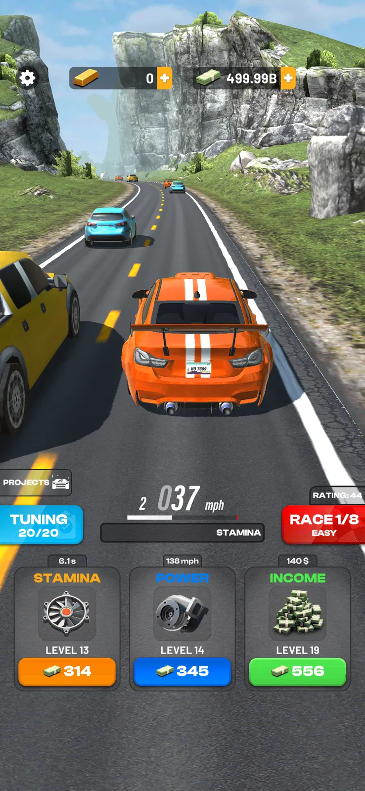 Highway Overtake - Car Racing screenshot 2