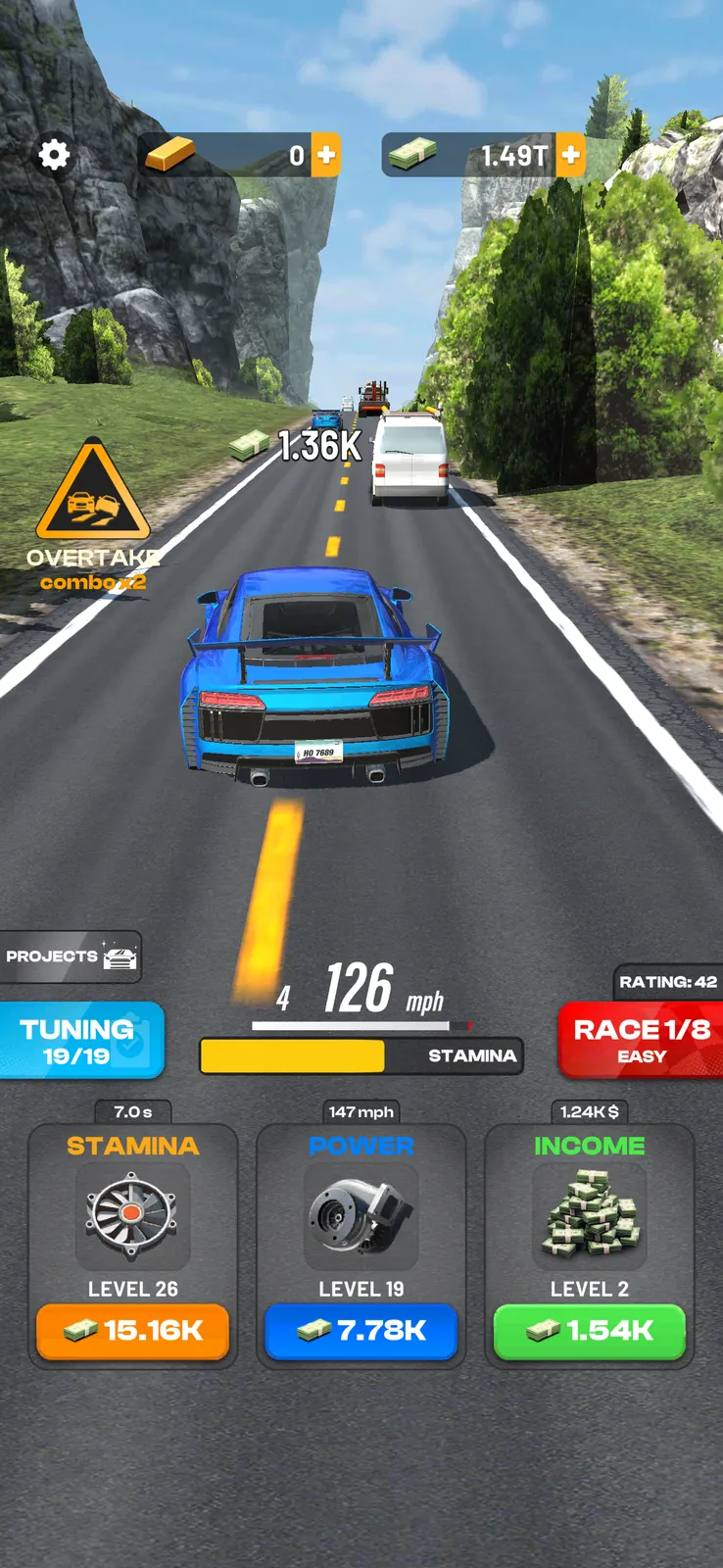 Highway Overtake - Car Racing screenshot 5