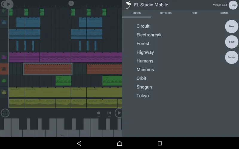 FL STUDIO MOBILE screenshot 2