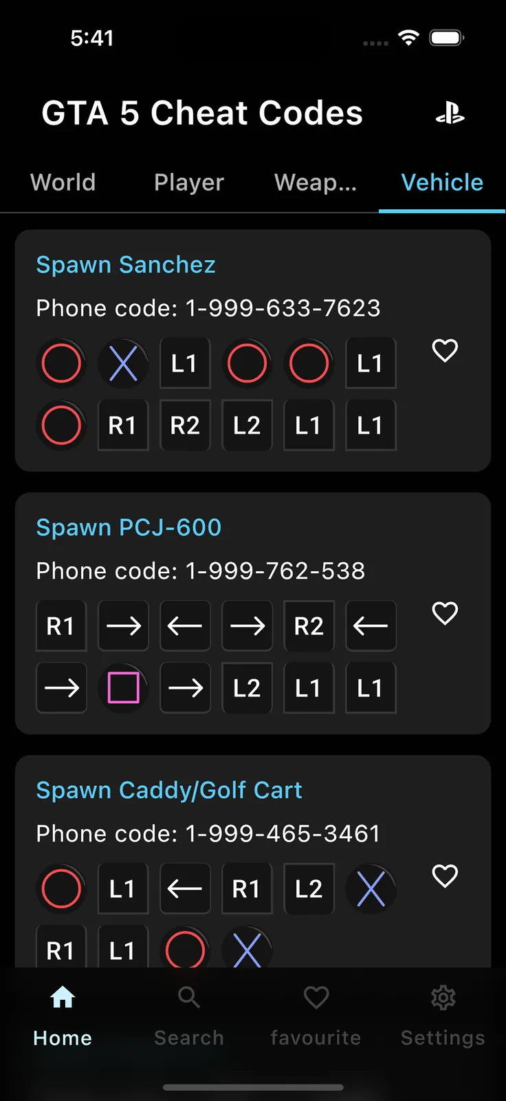 Cheat Codes for GTA Cheats Pro screenshot 1