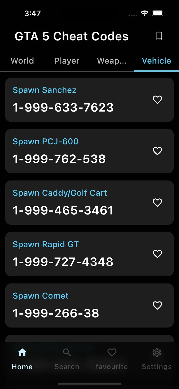 Cheat Codes for GTA Cheats Pro screenshot 4