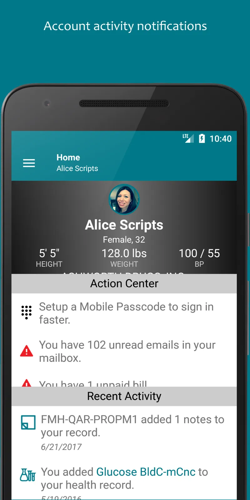 FollowMyHealth® screenshot 1