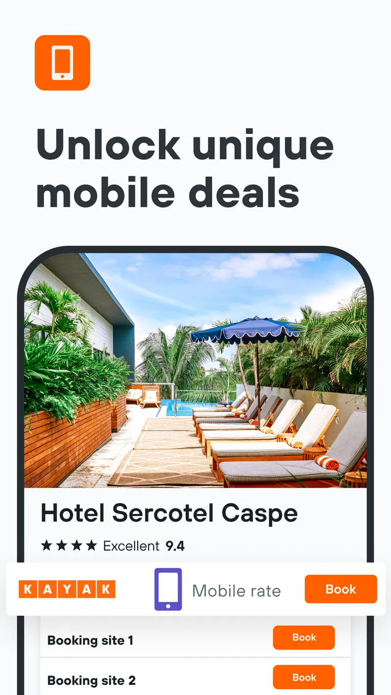 KAYAK: Flights, Hotels & Cars screenshot 4