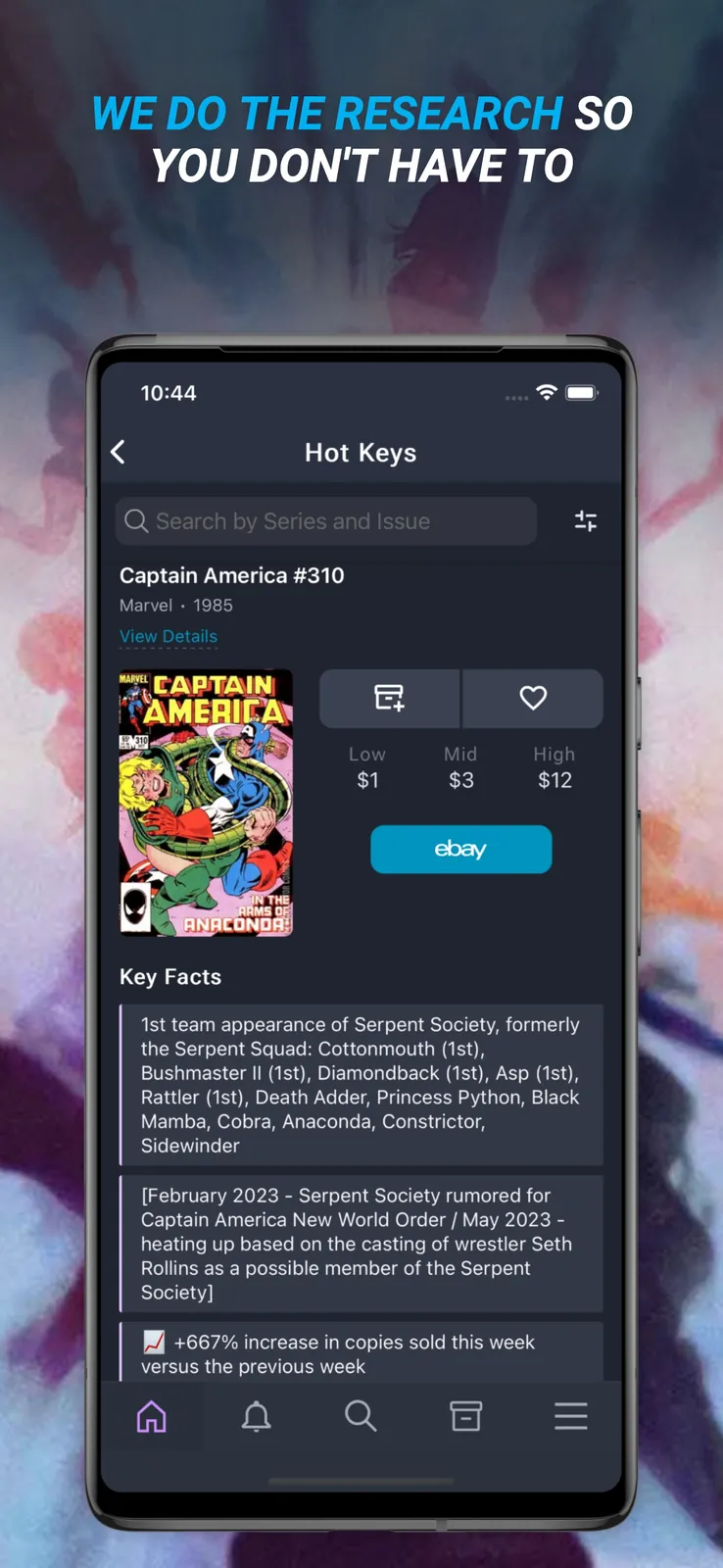 Key Collector Comics screenshot 2