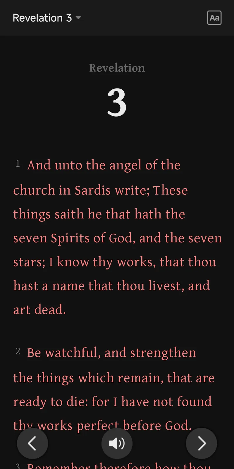 KJV Bible Audio - Daily Verses screenshot 3