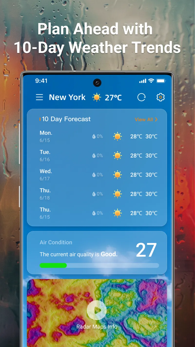 LaunchWeather screenshot 3