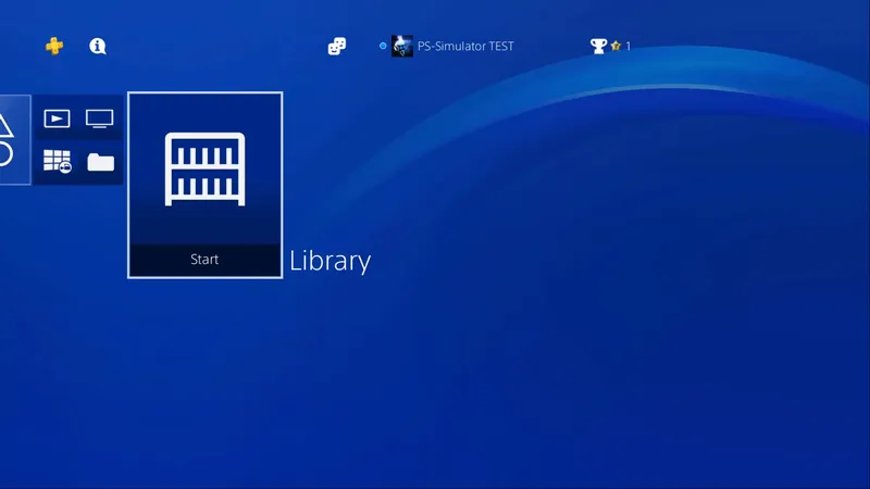 PS4 Simulator screenshot 3