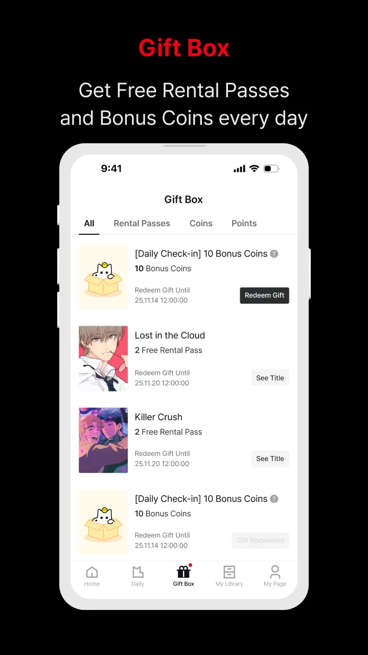 Lezhin Comics - Daily Releases screenshot 4