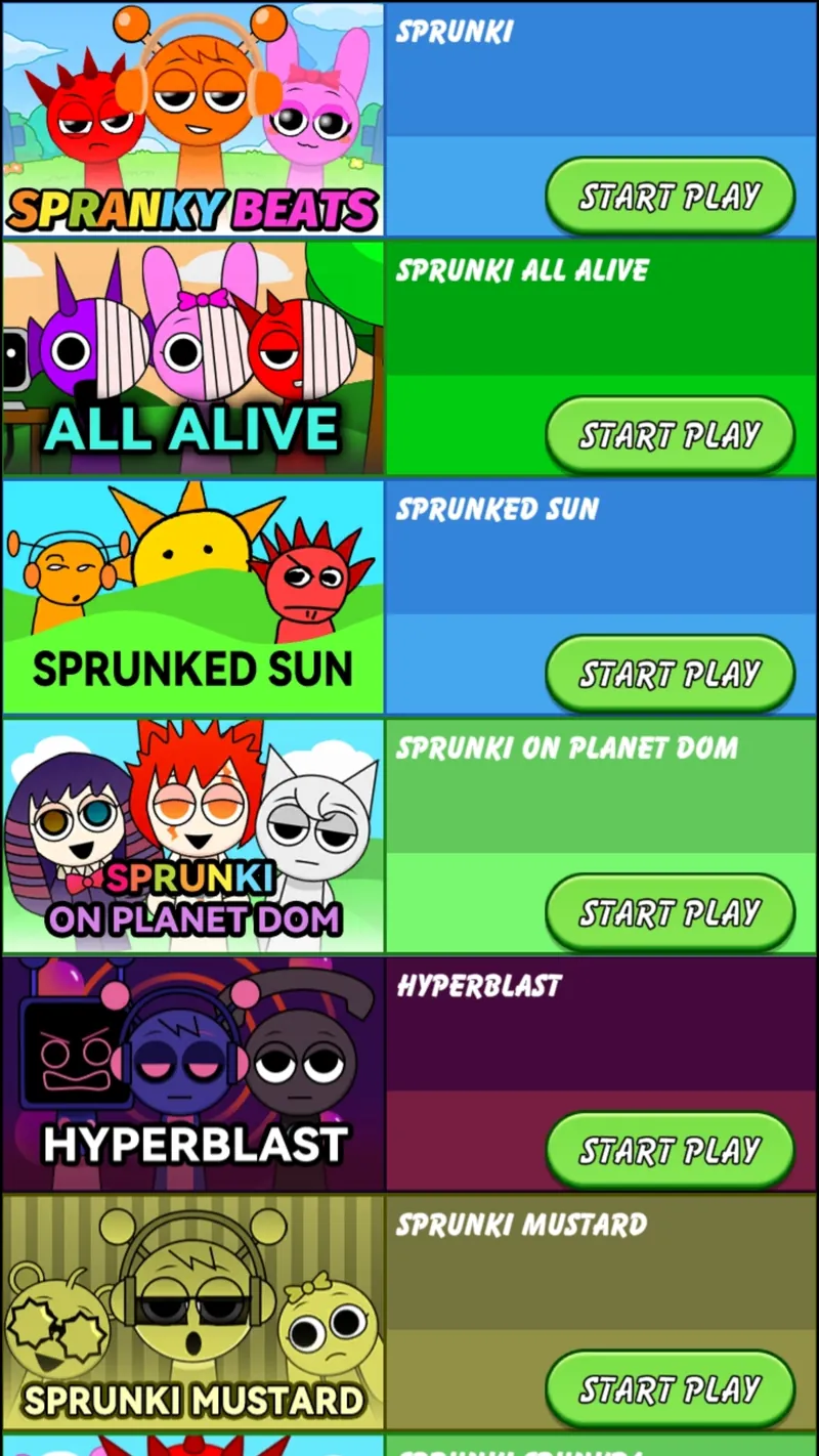 Sprunki: Funky Remix Beats screenshot 2