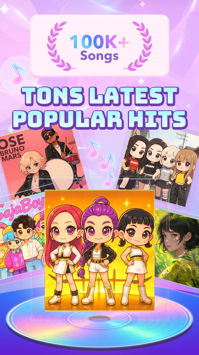 Pop Piano: Music Games screenshot 1