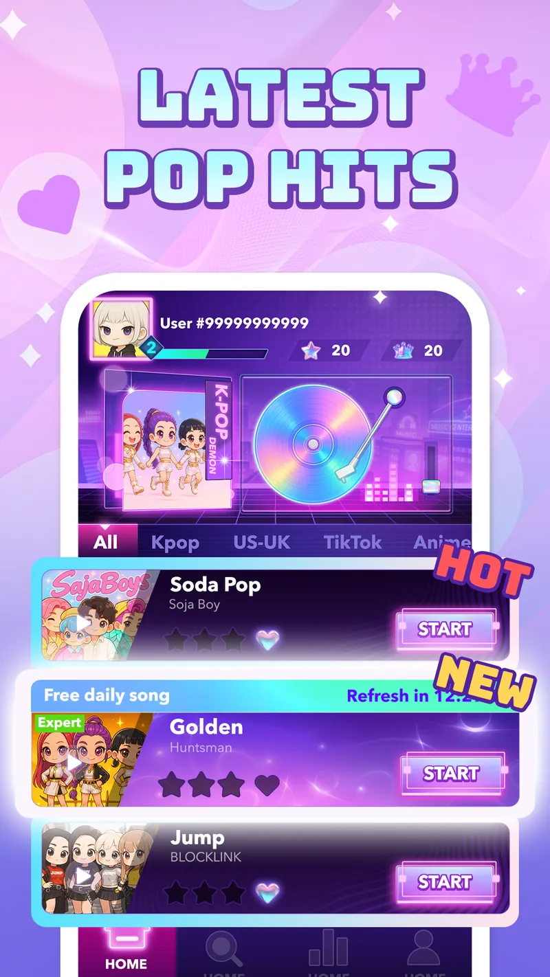 Pop Piano: Music Games screenshot 2