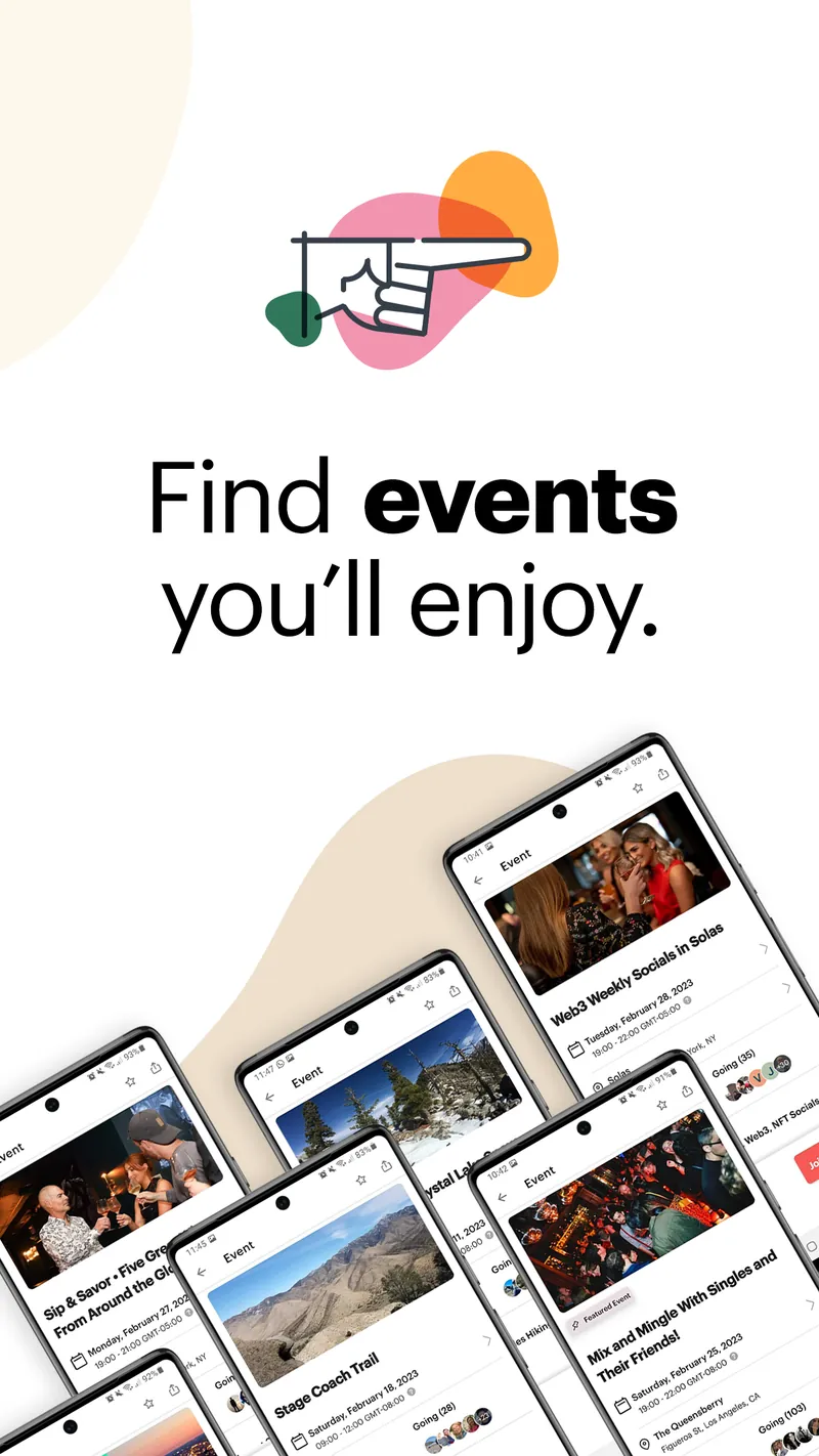Meetup: Social Events & Groups screenshot 1