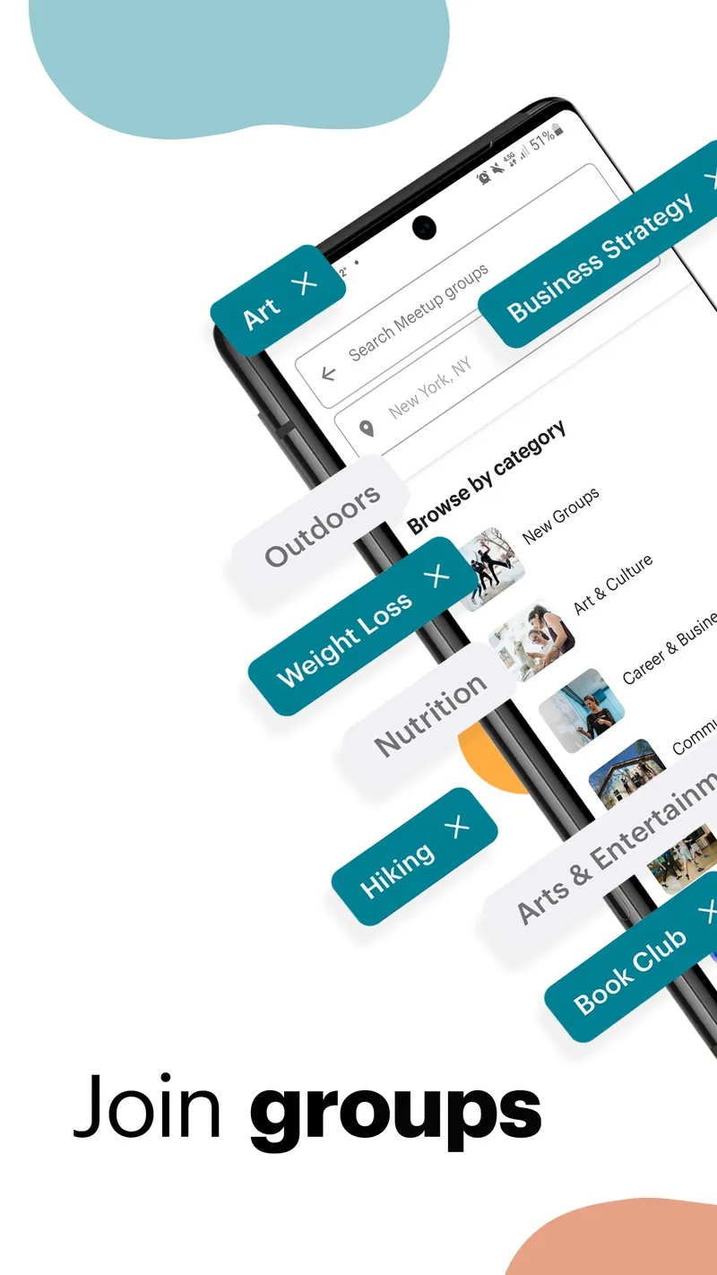 Meetup: Social Events & Groups screenshot 2