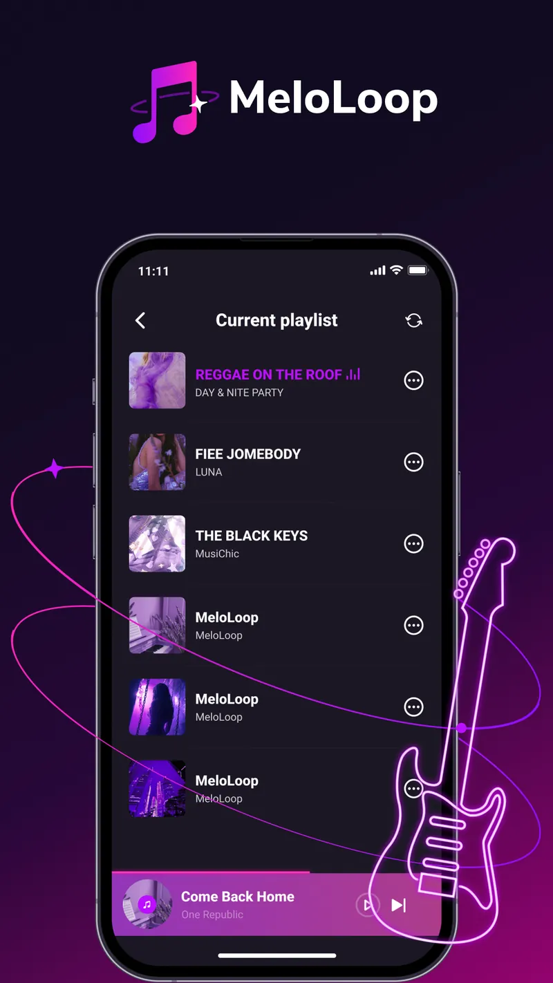 MeloLoop-Music Player&Offline screenshot 1