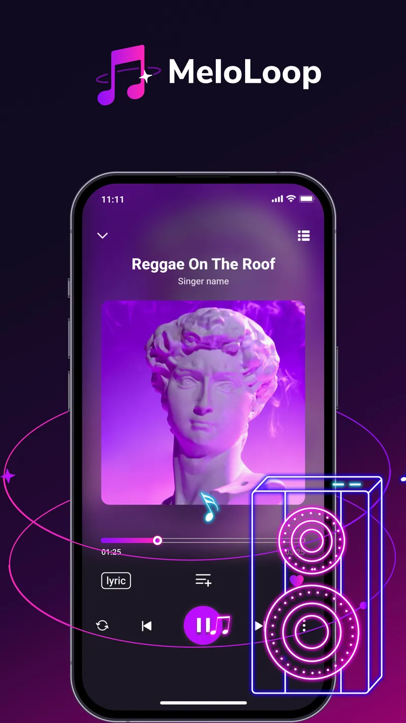 MeloLoop-Music Player&Offline screenshot 2