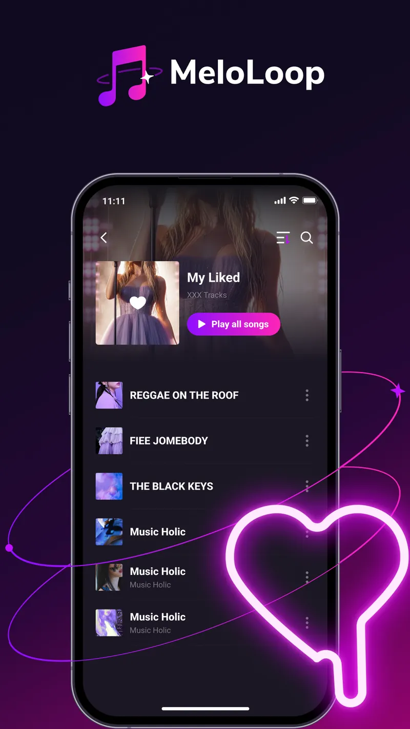 MeloLoop-Music Player&Offline screenshot 4