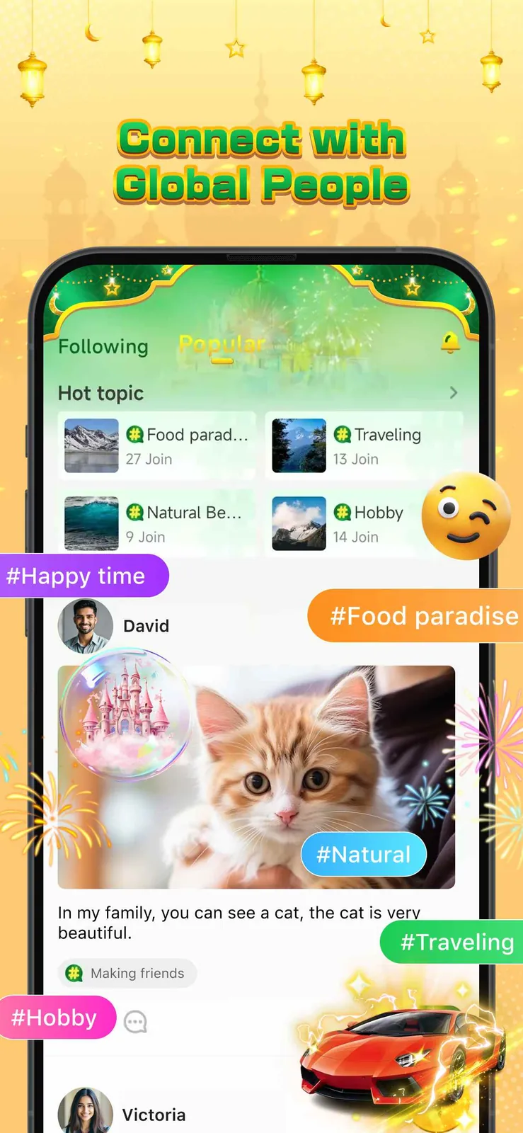 Faya Star - Voice Chat & Fun screenshot 2