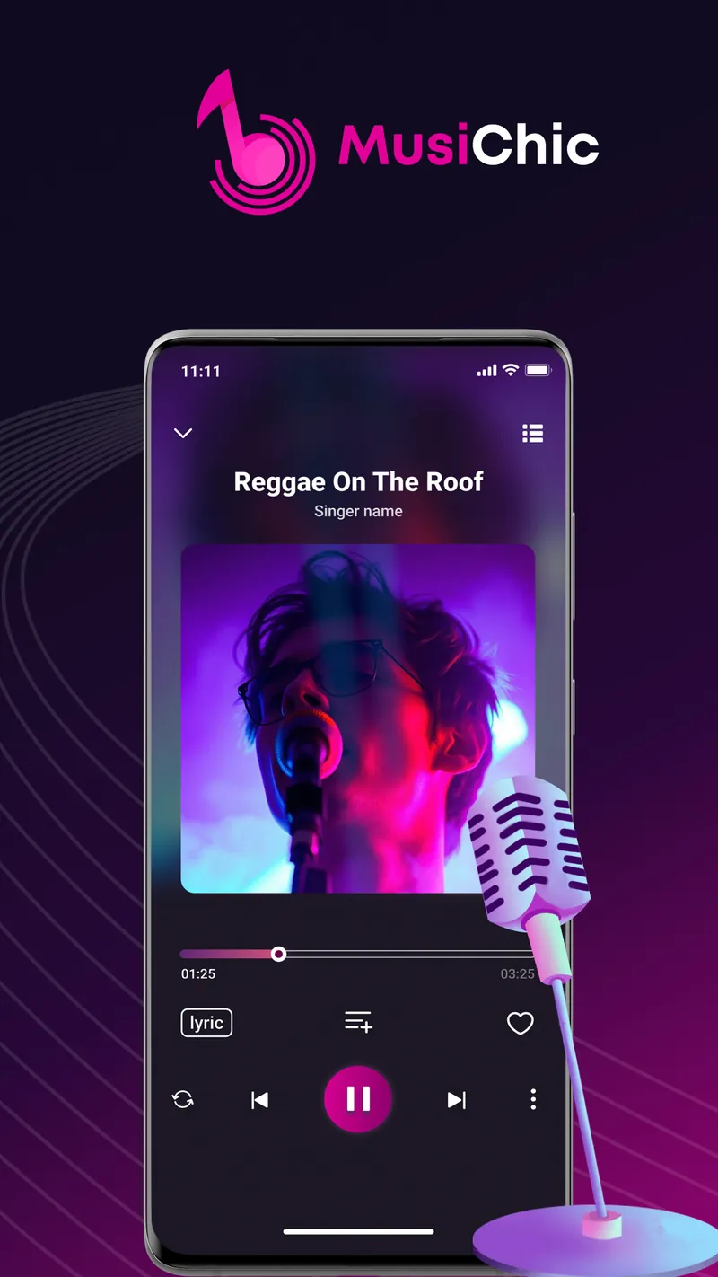 MusiChic-Offline Music Player screenshot 2