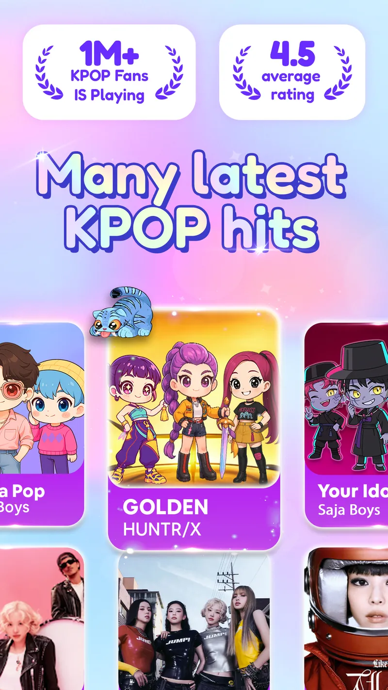 Kpop Piano Beats - Music Game screenshot 1