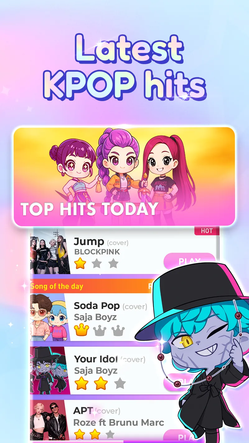 Kpop Piano Beats - Music Game screenshot 2
