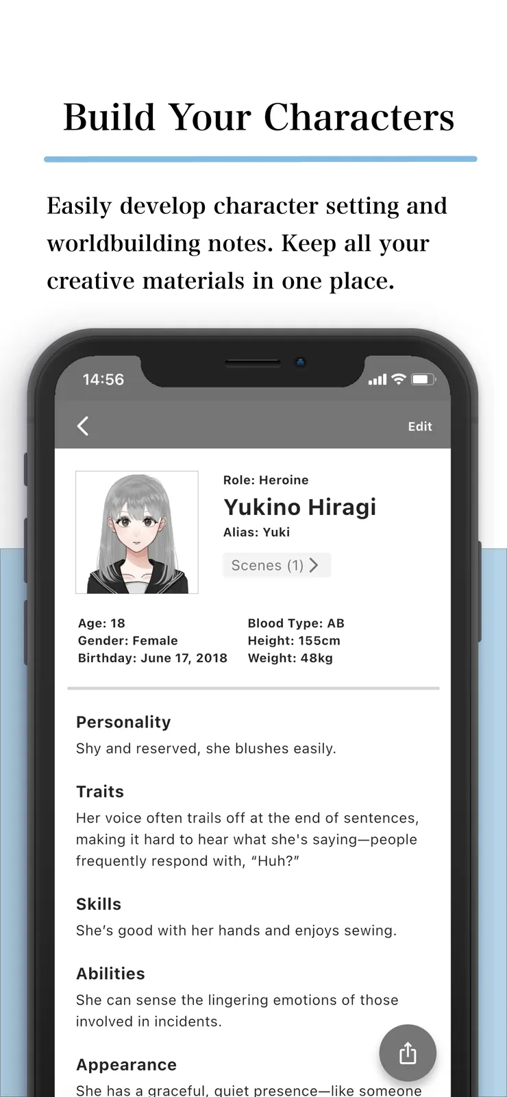 Nola: Story Planner & Writing screenshot 2