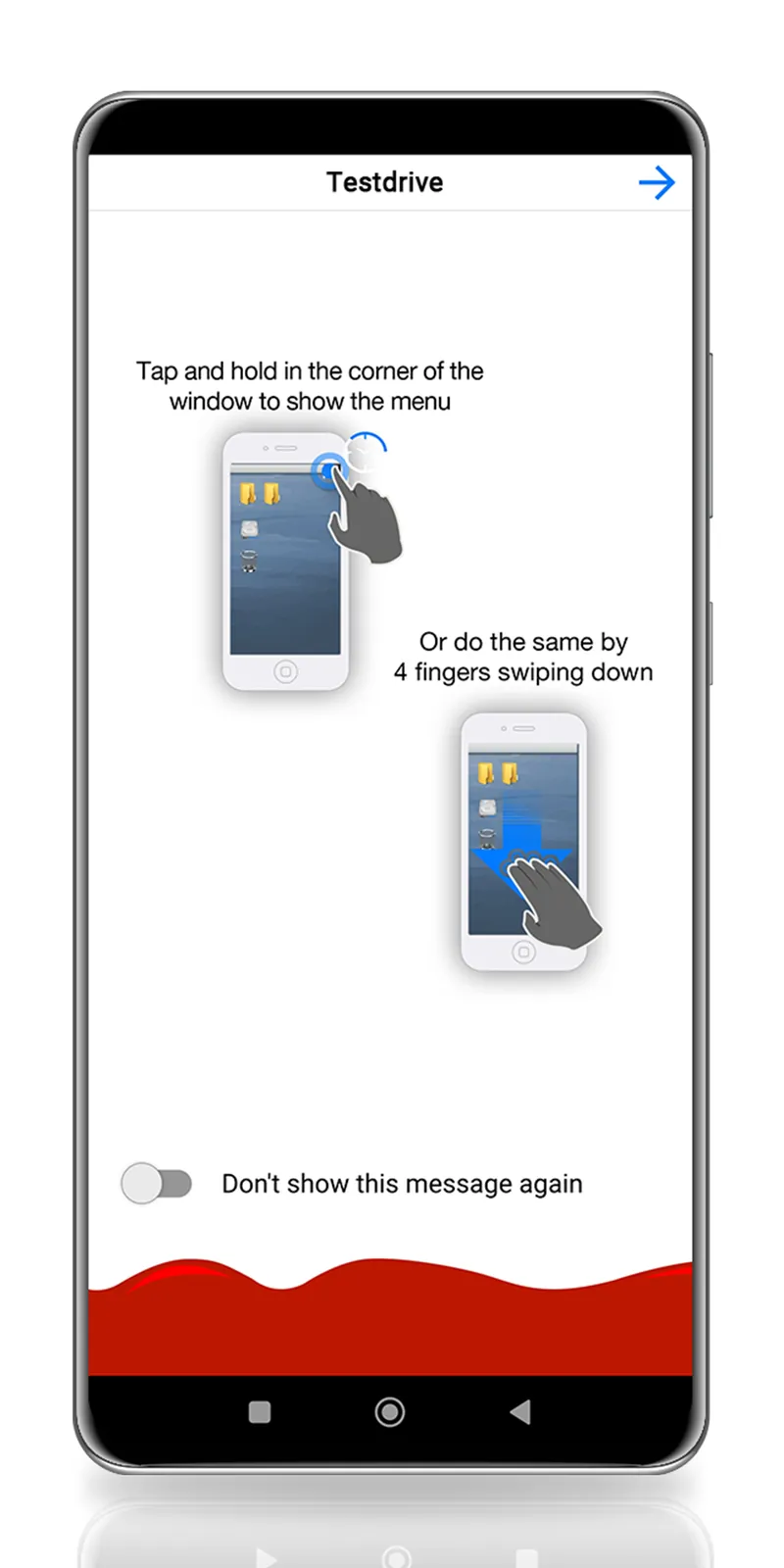 NoMachine screenshot 2