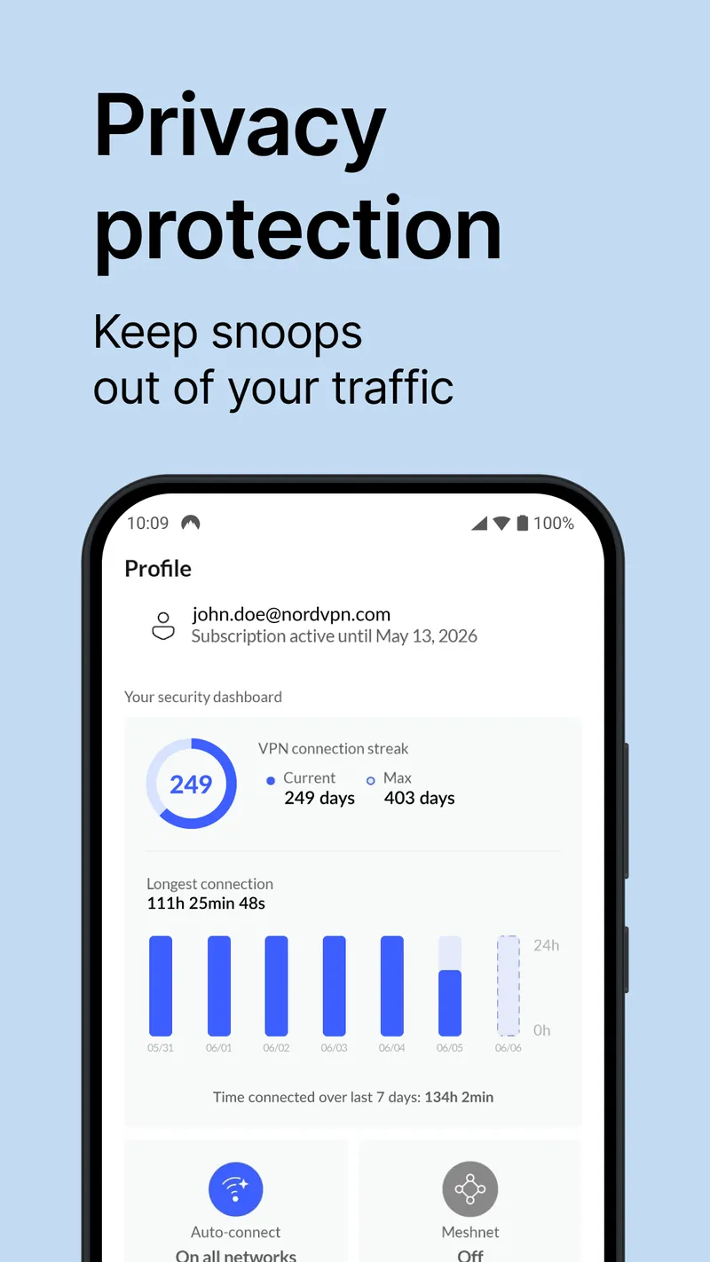 NordVPN – fast VPN for privacy screenshot 3