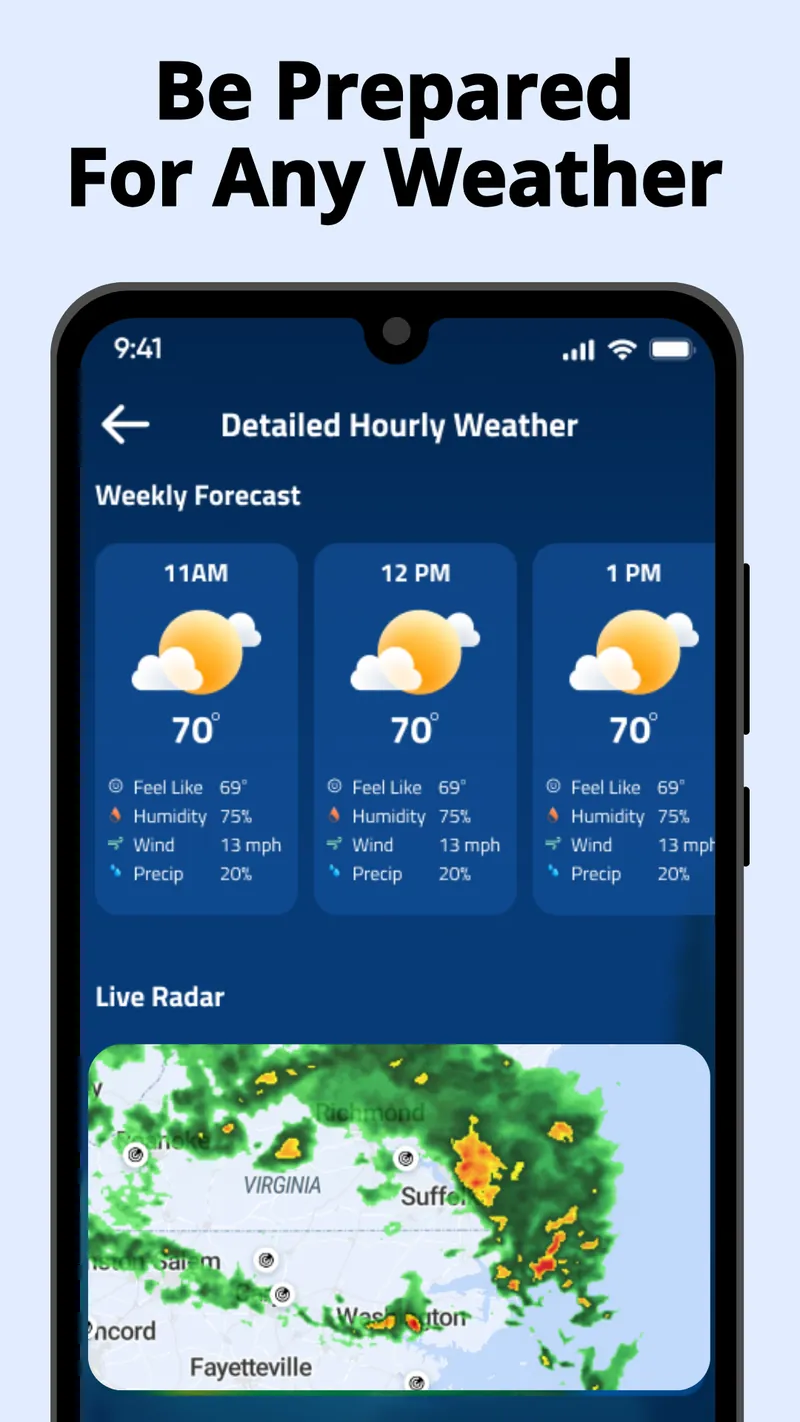 Weather Radar Home screenshot 1