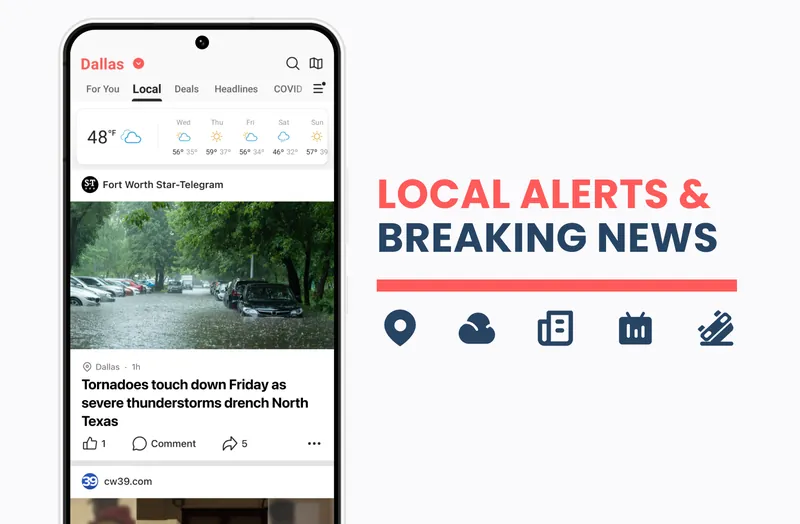 NewsBreak: Local News & Alerts screenshot 1