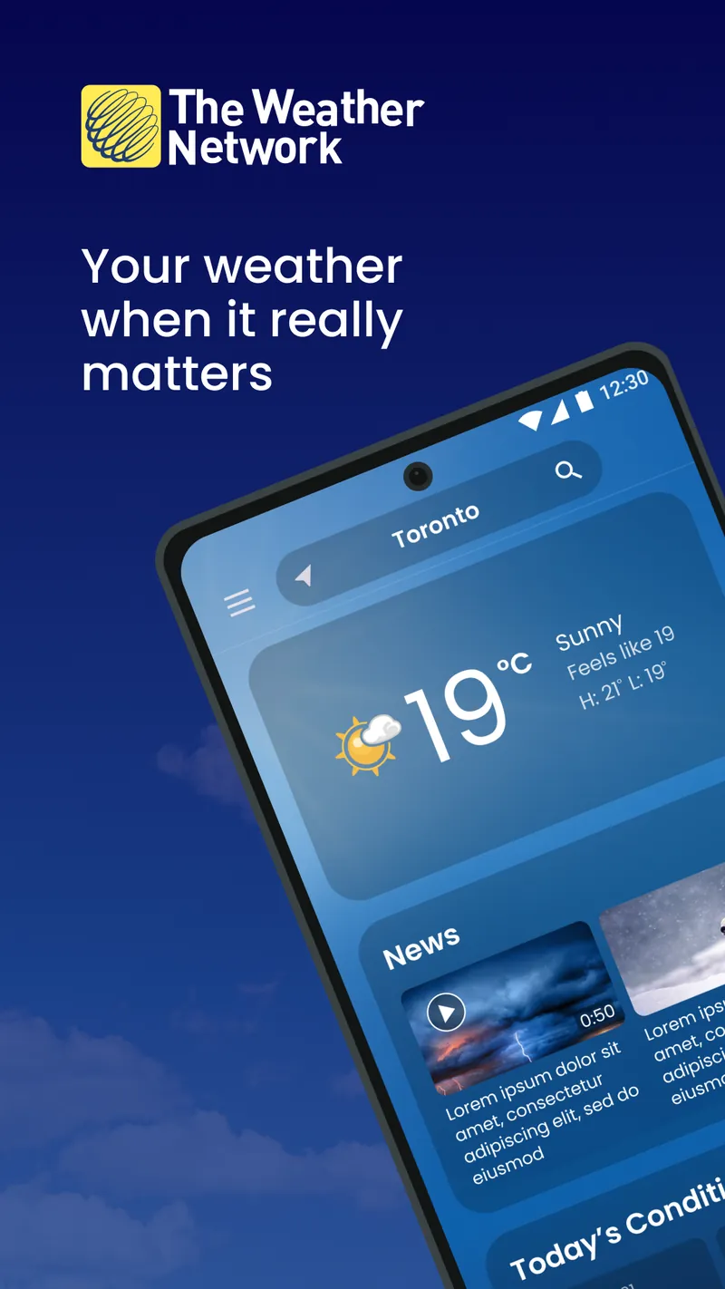 The Weather Network screenshot 1