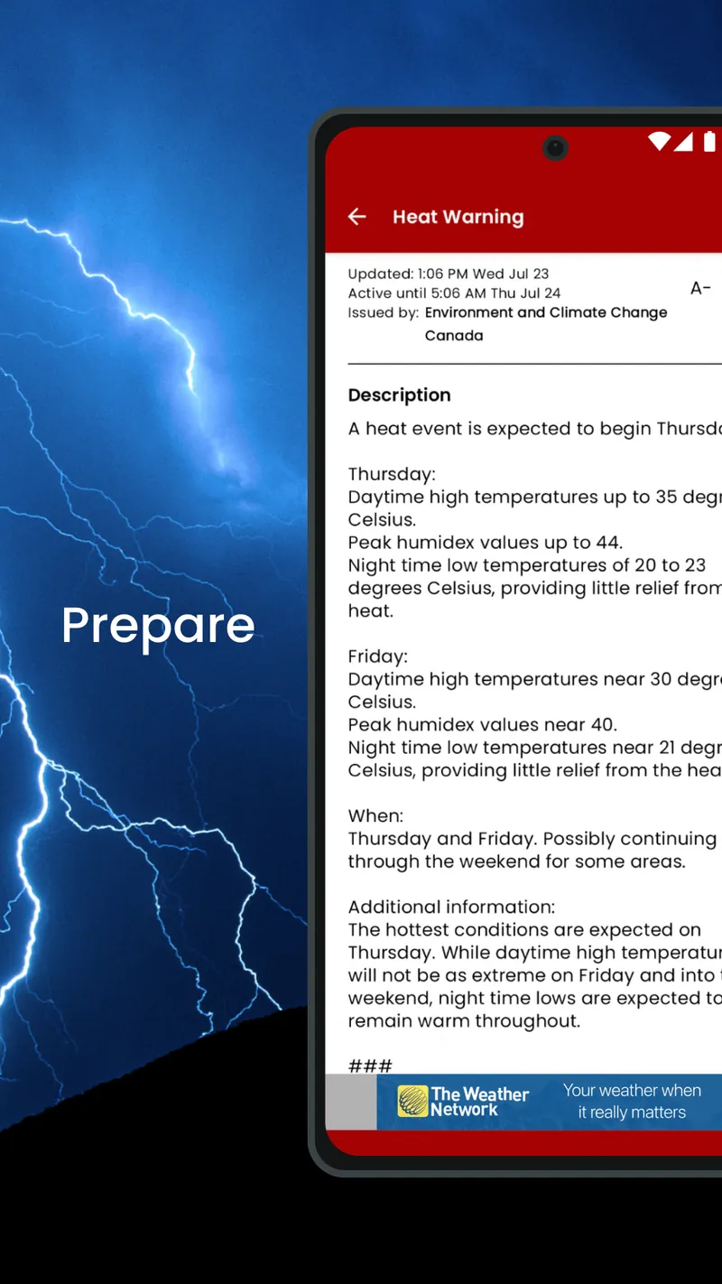 The Weather Network screenshot 5