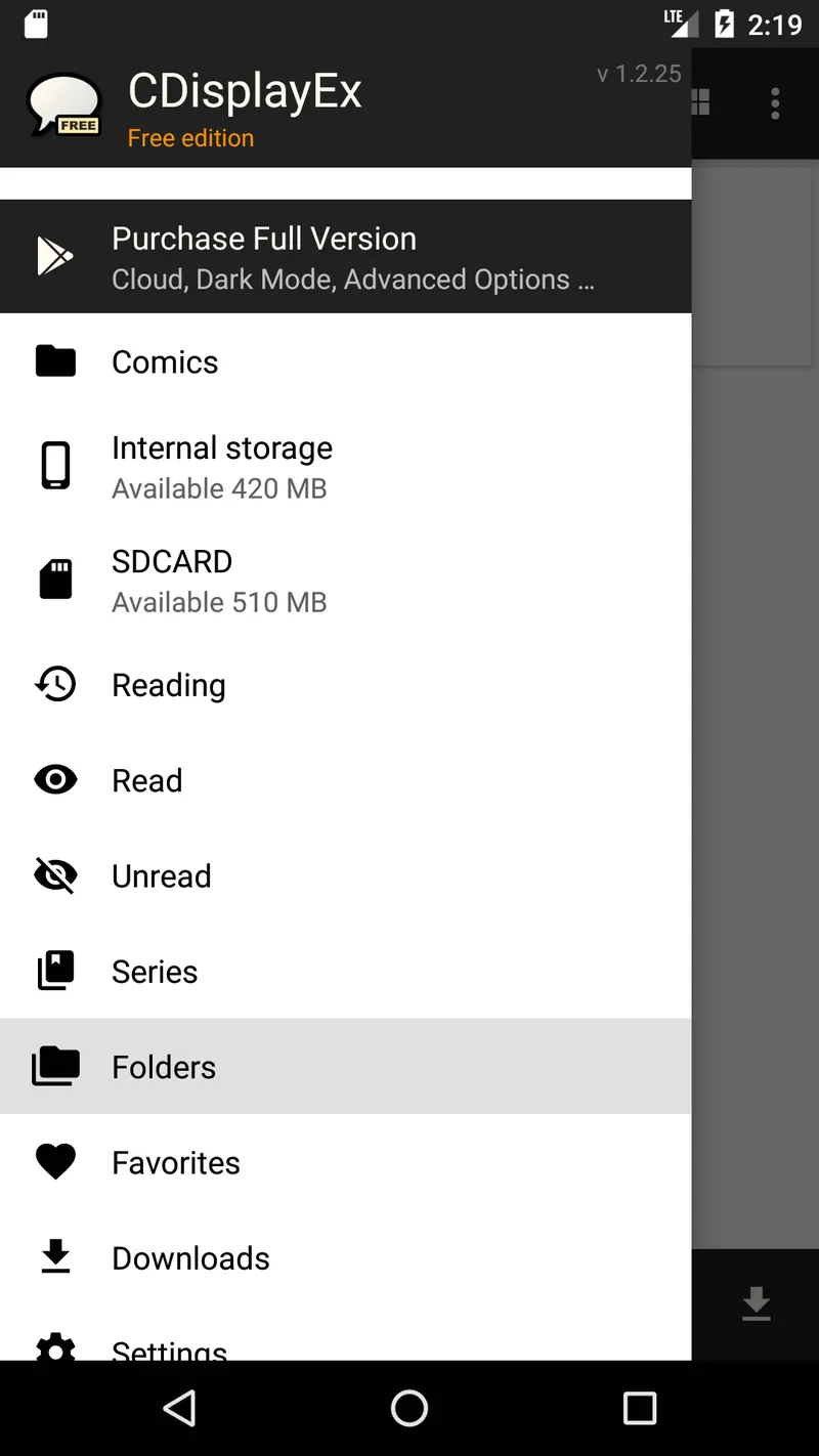 CDisplayEx Comic Reader Lite screenshot 3