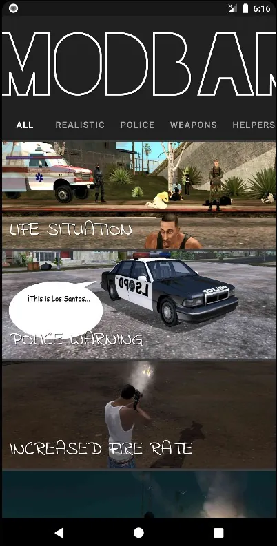 ModBar - Mods for Mobile Games screenshot 1