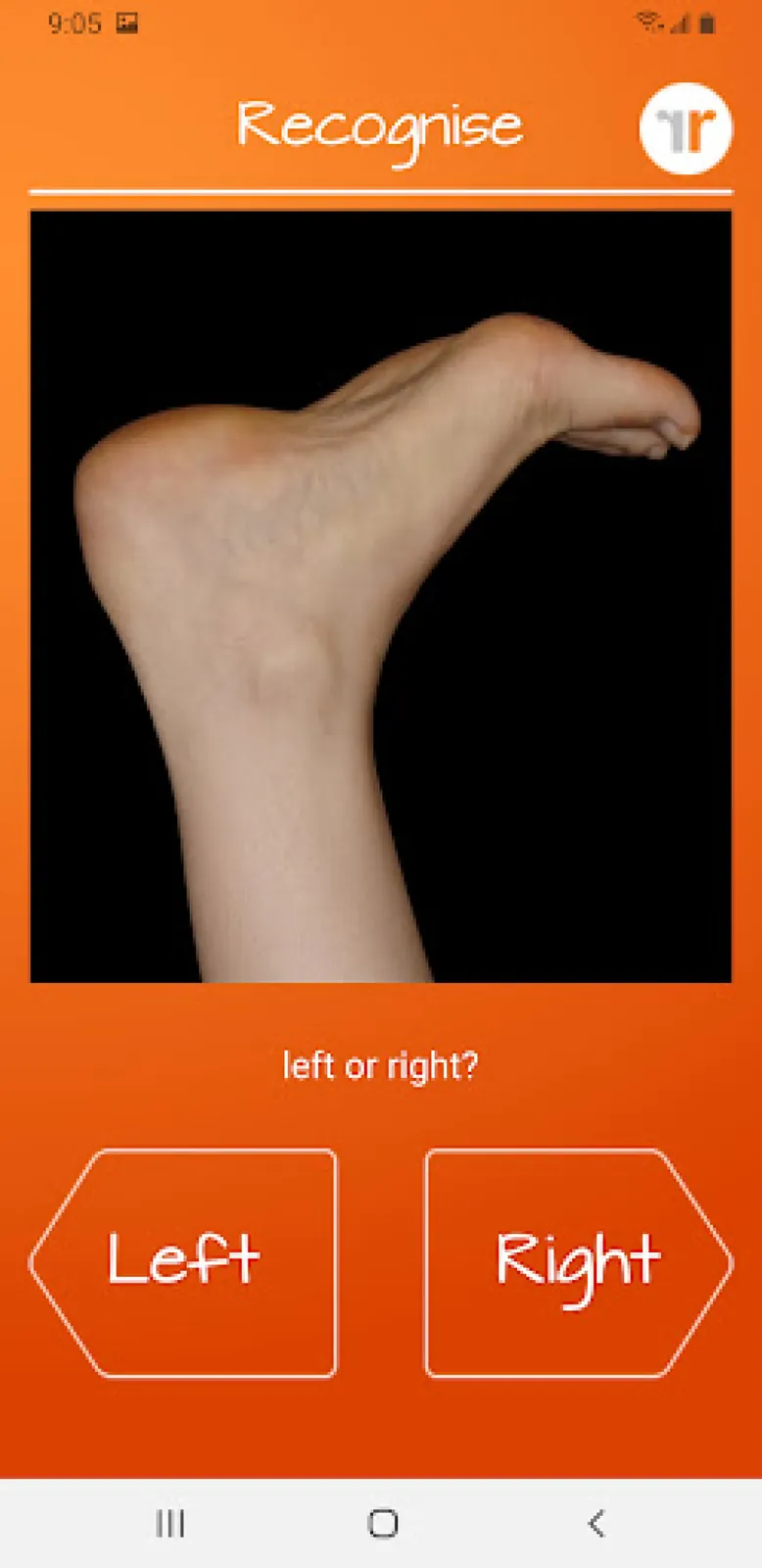 Recognise Foot screenshot 3